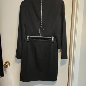 Jenni Black Professional Blazer and Skirt Ensemble 100% Wool